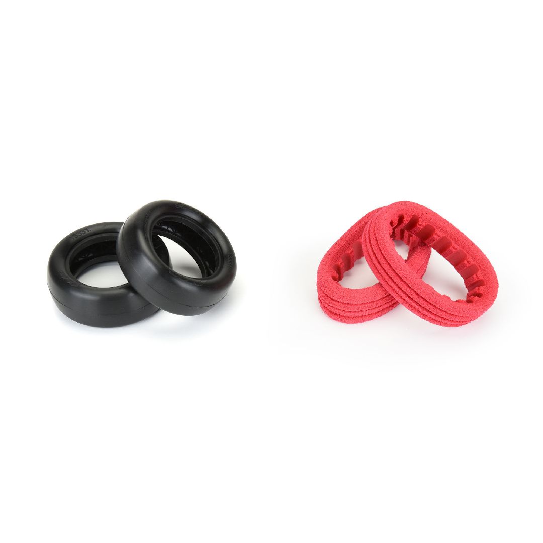 AKA Products 1/10 Buggy Slicks 2.2 4WD Fr, RED INS, SPRSFTLW(2) – image 2