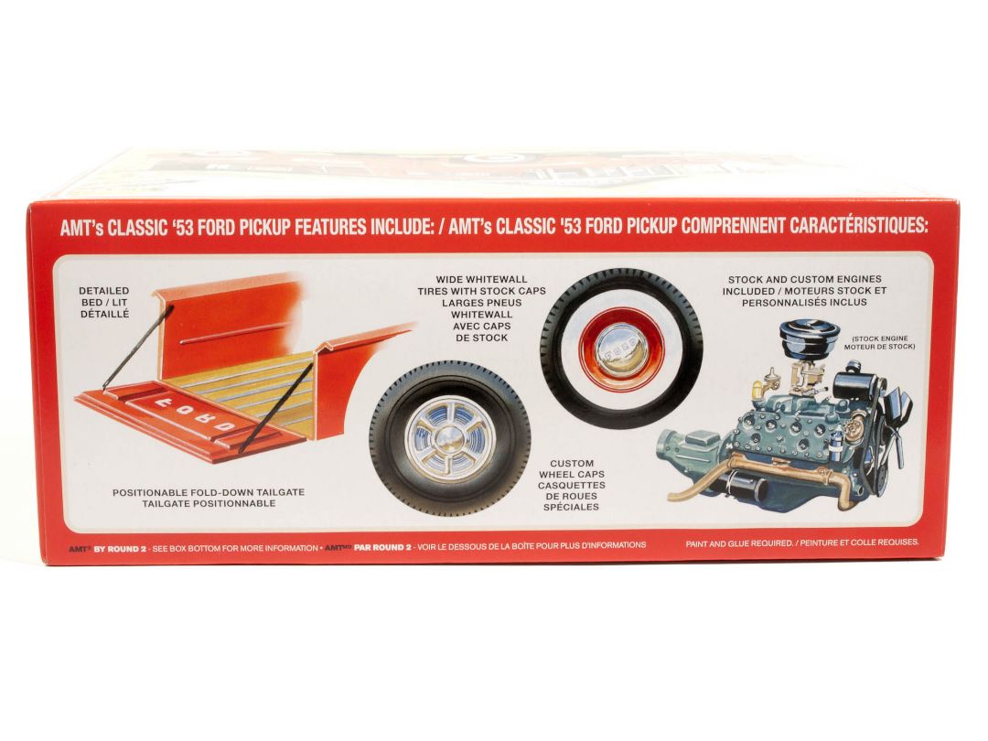 AMT 1953 Ford Pickup (Coca-Cola) 1/25 Model Kit (Level 3) – image 3