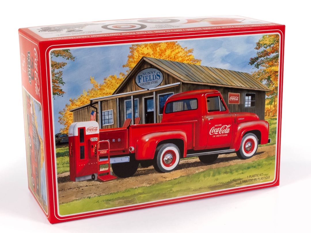 AMT 1953 Ford Pickup (Coca-Cola) 1/25 Model Kit (Level 3) – image 6