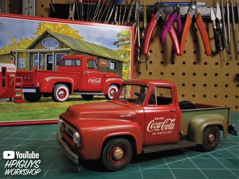 AMT 1953 Ford Pickup (Coca-Cola) 1/25 Model Kit (Level 3) – image 9