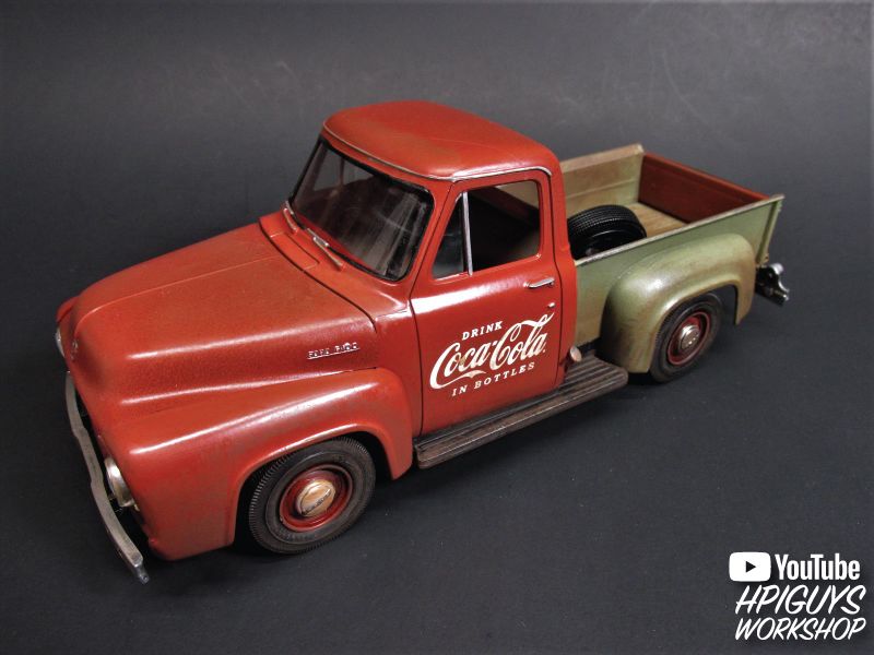AMT 1953 Ford Pickup (Coca-Cola) 1/25 Model Kit (Level 3) – image 12