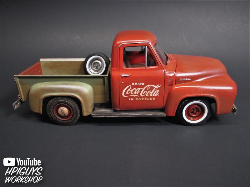 AMT 1953 Ford Pickup (Coca-Cola) 1/25 Model Kit (Level 3) – image 14