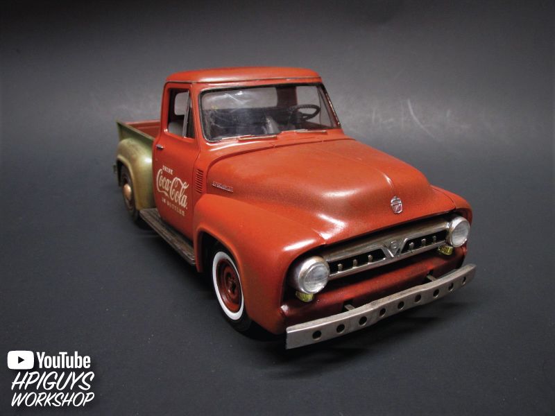 AMT 1953 Ford Pickup (Coca-Cola) 1/25 Model Kit (Level 3) – image 15