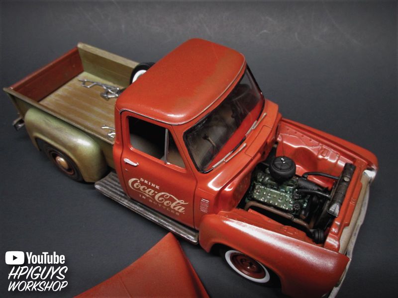AMT 1953 Ford Pickup (Coca-Cola) 1/25 Model Kit (Level 3) – image 17