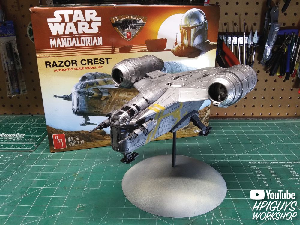 AMT Star Wars: Mandalorian Razor Crest 1/72 (Level 2) – image 9
