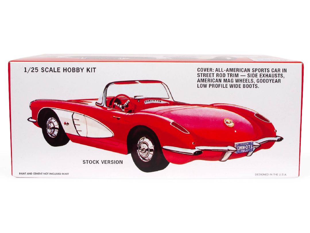 AMT 1/25 1960 Chevrolet Corvette Model Kit (Level 2) – image 2