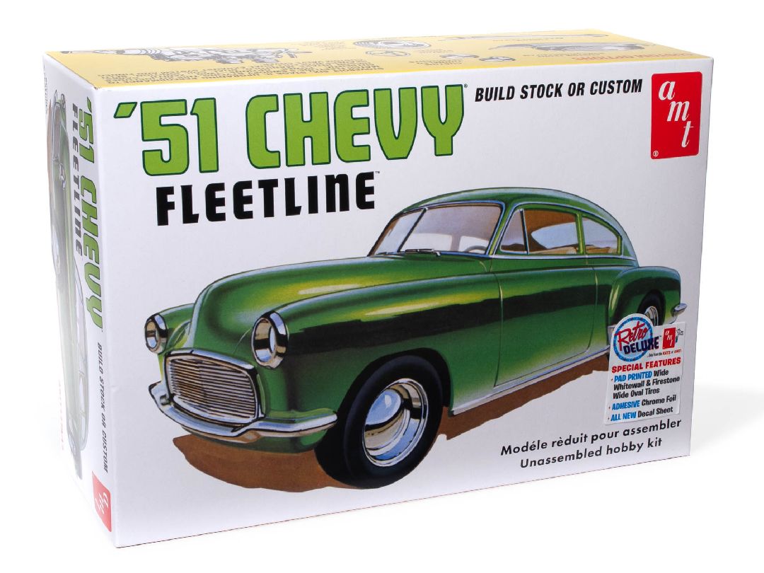 AMT 1/25 1951 Chevrolet Fleetline Model Kit (Level 2) – image 2