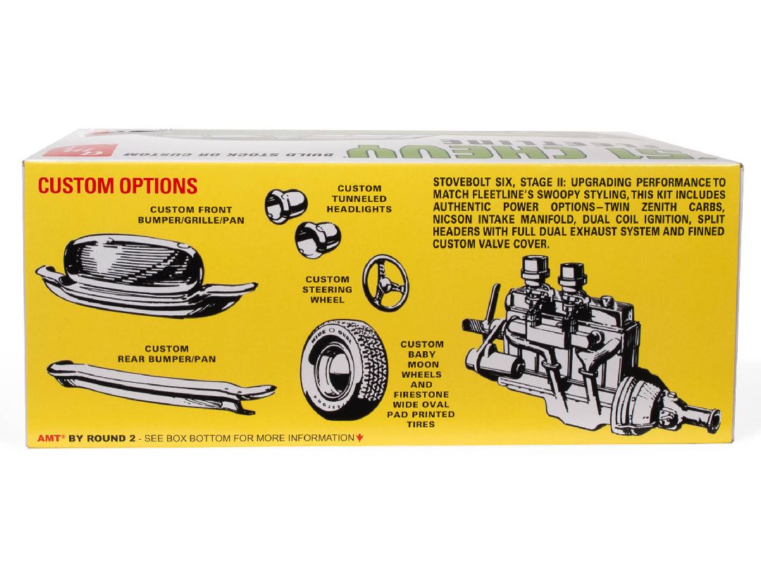 AMT 1/25 1951 Chevrolet Fleetline Model Kit (Level 2) – image 3