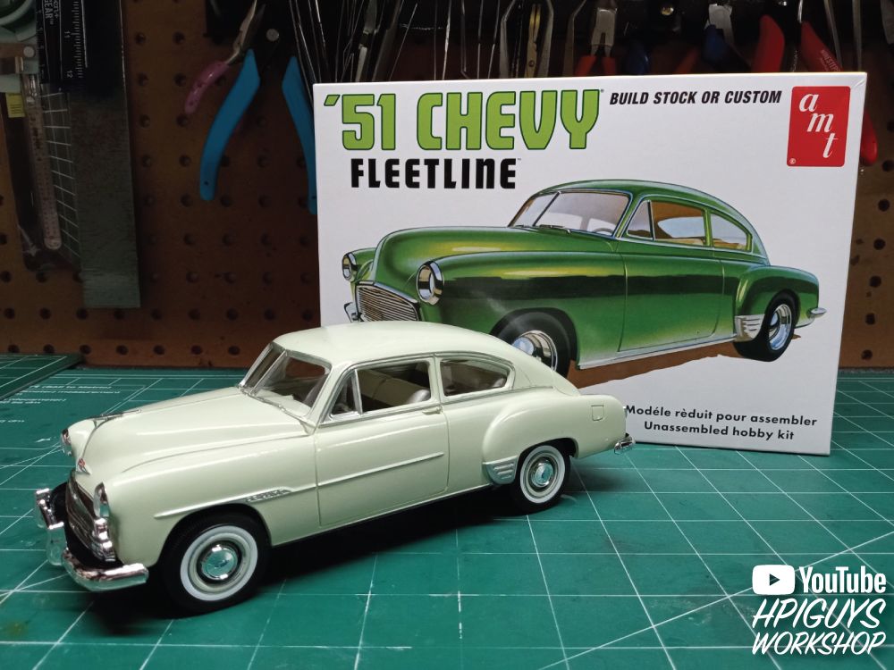 AMT 1/25 1951 Chevrolet Fleetline Model Kit (Level 2) – image 11