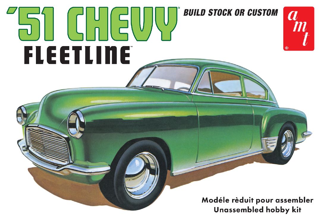 AMT 1/25 1951 Chevrolet Fleetline Model Kit (Level 2) – image 18