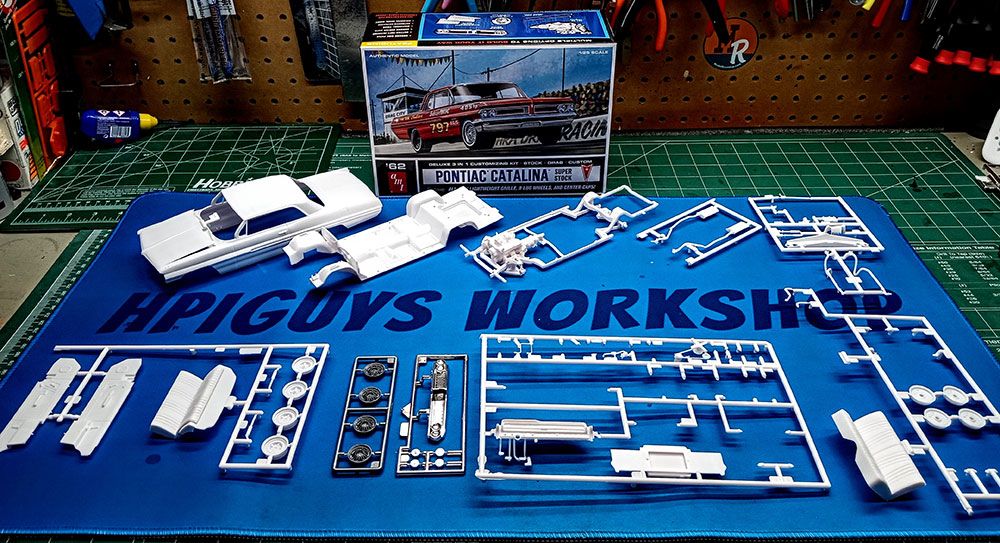 AMT 1/25 1962 Pontiac Catalina Super Stock – image 4