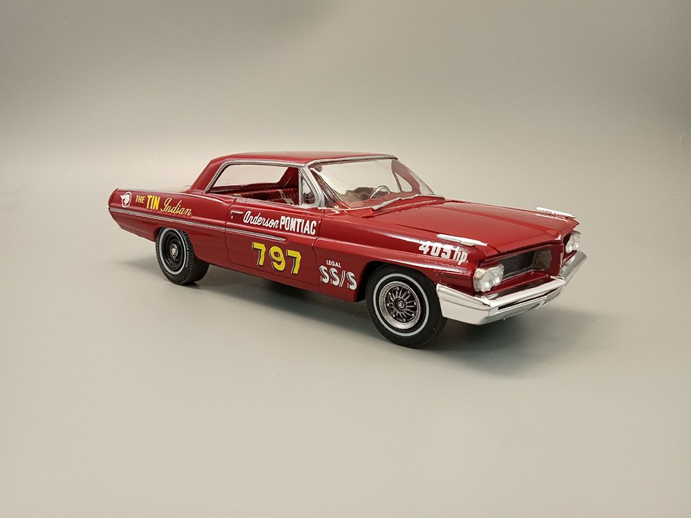AMT 1/25 1962 Pontiac Catalina Super Stock – image 5