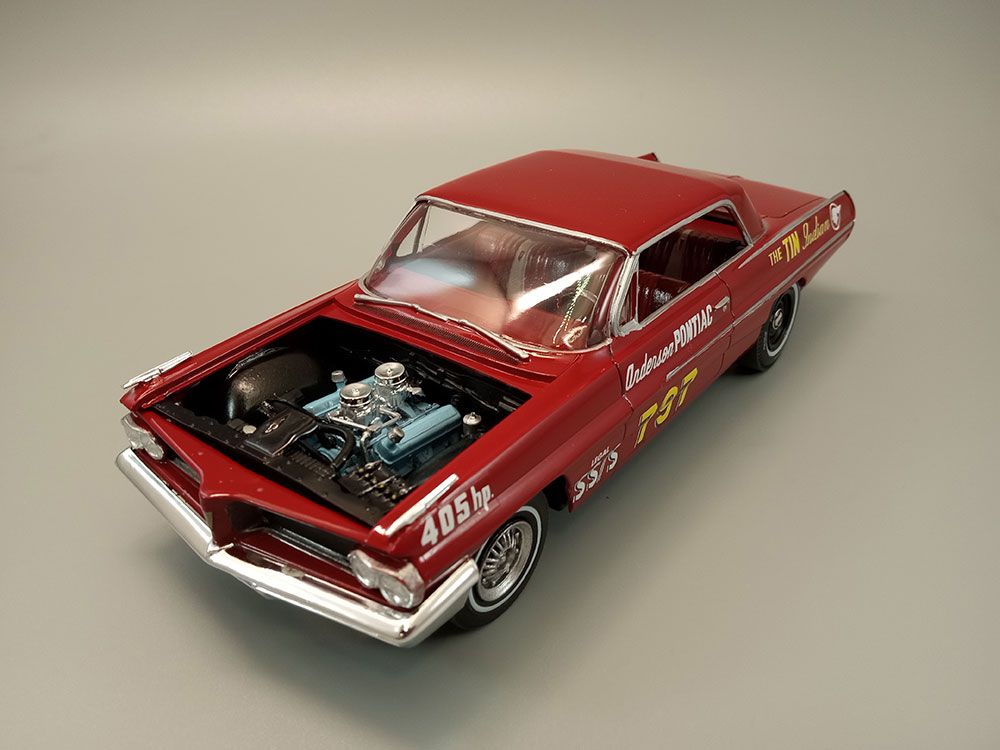 AMT 1/25 1962 Pontiac Catalina Super Stock – image 9