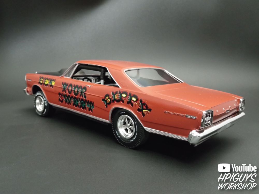 AMT 1/25 1966 Ford Galaxie "Sweet Bippy" (Level 2) – image 5