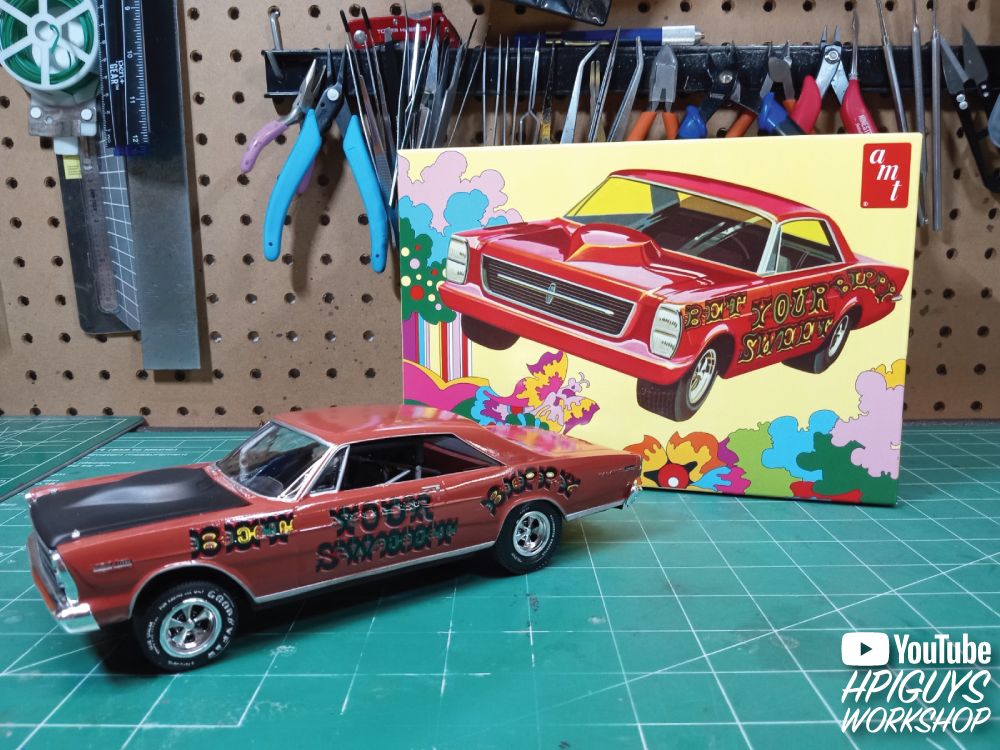 AMT 1/25 1966 Ford Galaxie "Sweet Bippy" (Level 2) – image 8