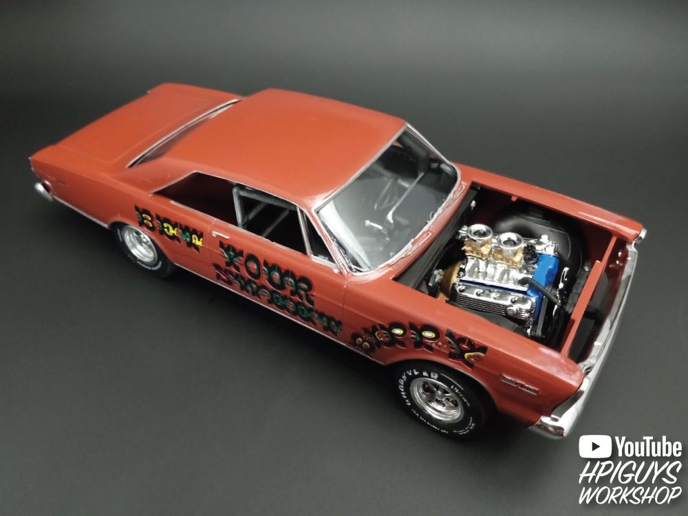 AMT 1/25 1966 Ford Galaxie "Sweet Bippy" (Level 2) – image 9