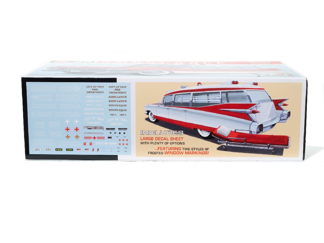 AMT 1/25 1959 Cadillac Ambulance With Gurney – image 12