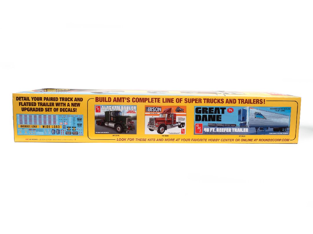 AMT 1/25 Fruehauf Flatbed Trailer – image 4