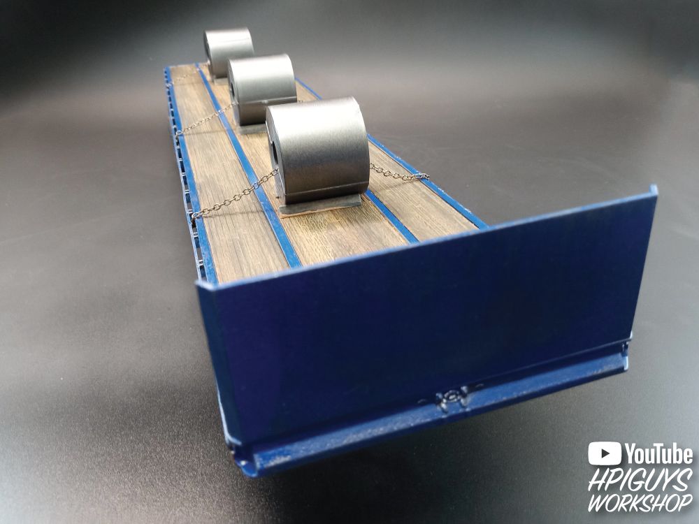 AMT 1/25 Fruehauf Flatbed Trailer – image 7