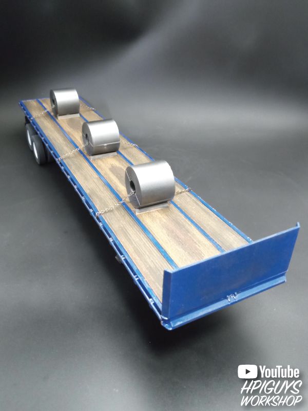 AMT 1/25 Fruehauf Flatbed Trailer – image 13