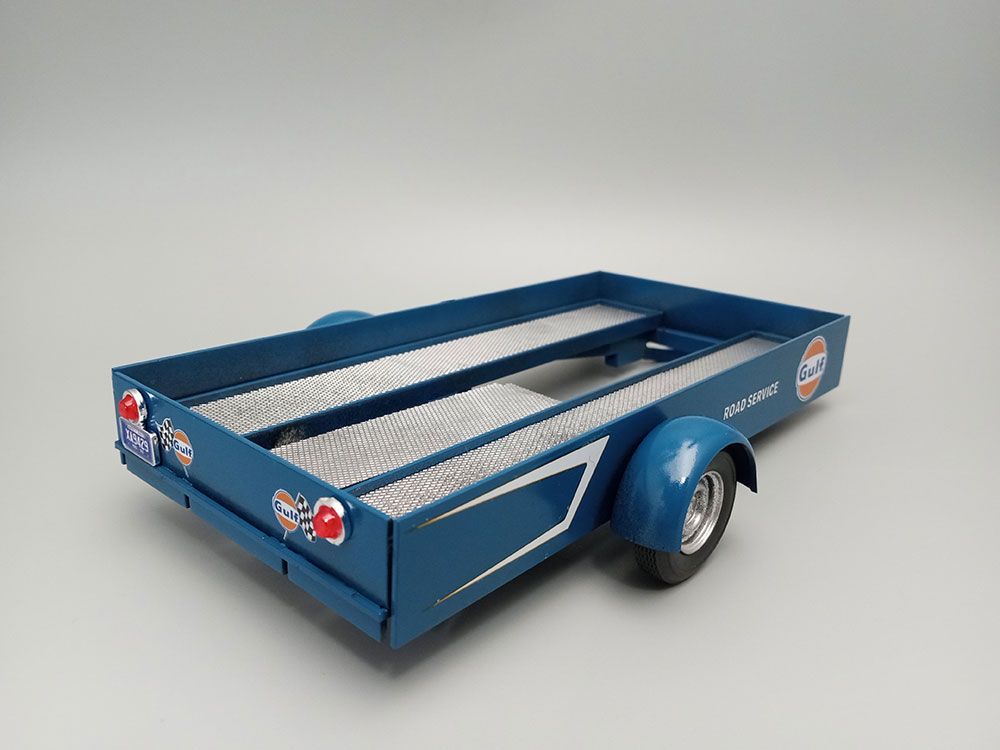 AMT 1/25 1960 Ford F-100 Pickup With Trailer (New Tooling) – image 5