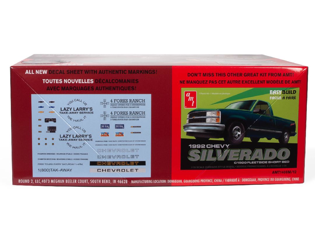 AMT 1/25 1996 Chevrolet C-3500 Dually Pickup Easy Build – image 16