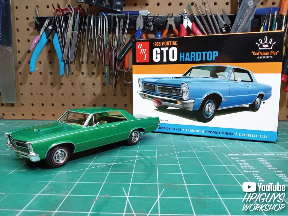 AMT 1/25 1965 Pontiac GTO Hardtop Craftsman Plus Model (Level 2) – image 4