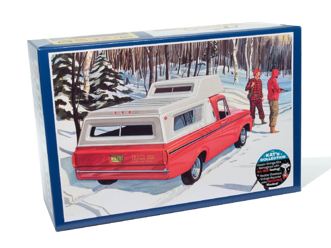 AMT 1/25 1963 Ford F100 Camper Pickup NEW TOOLING – image 7