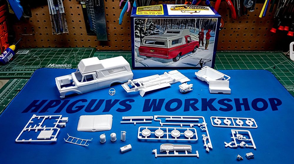 AMT 1/25 1963 Ford F100 Camper Pickup NEW TOOLING – image 10
