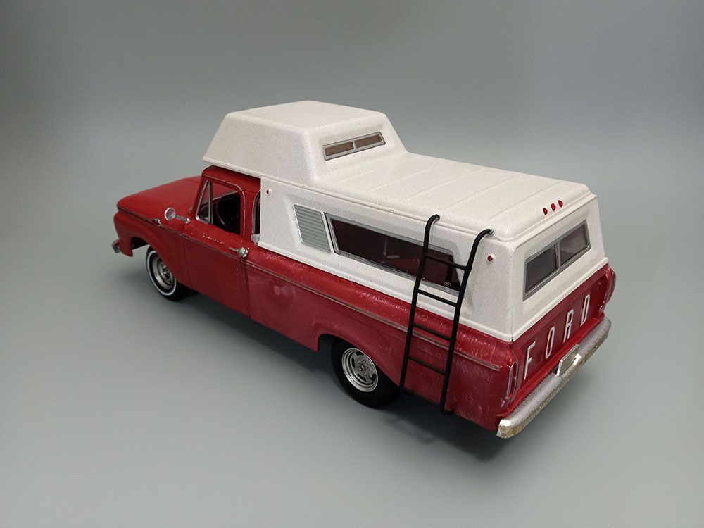 AMT 1/25 1963 Ford F100 Camper Pickup NEW TOOLING – image 13