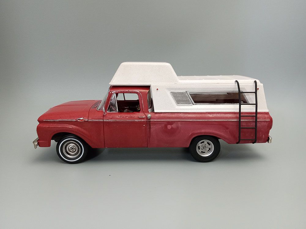 AMT 1/25 1963 Ford F100 Camper Pickup NEW TOOLING – image 14