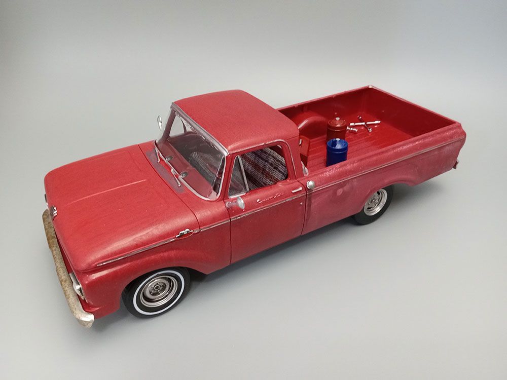 AMT 1/25 1963 Ford F100 Camper Pickup NEW TOOLING – image 16