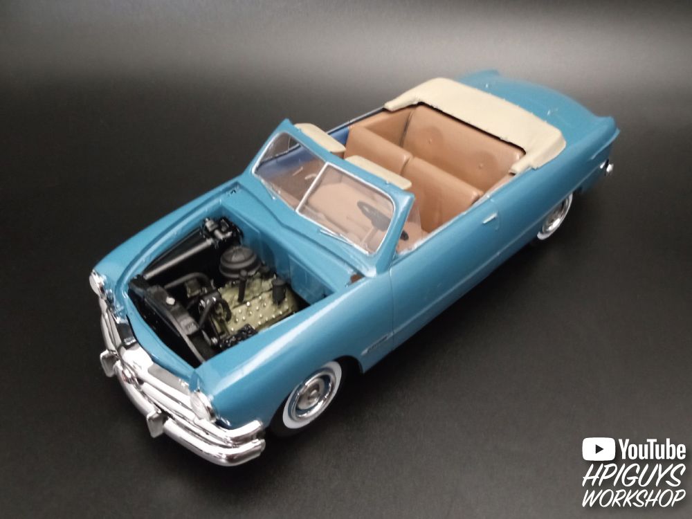 AMT 1/25 1950 Ford Convertible Street Rods Edition Model Kit – image 2