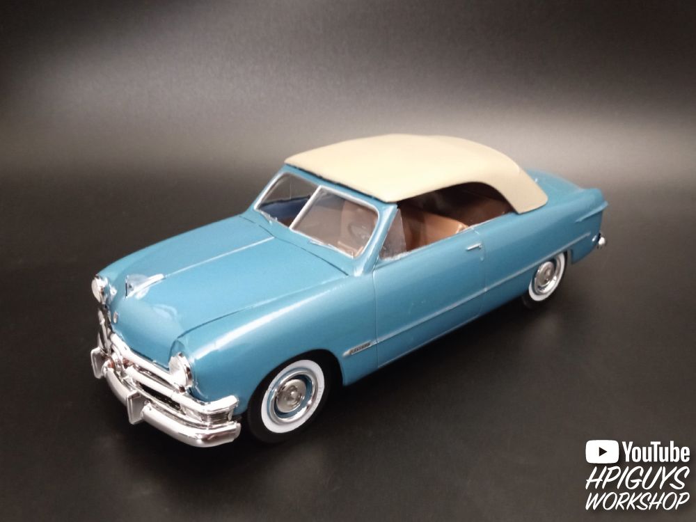 AMT 1/25 1950 Ford Convertible Street Rods Edition Model Kit – image 3