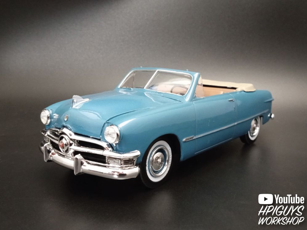 AMT 1/25 1950 Ford Convertible Street Rods Edition Model Kit – image 9