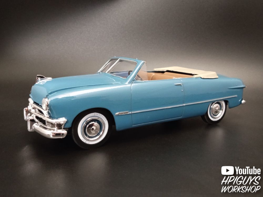 AMT 1/25 1950 Ford Convertible Street Rods Edition Model Kit – image 10