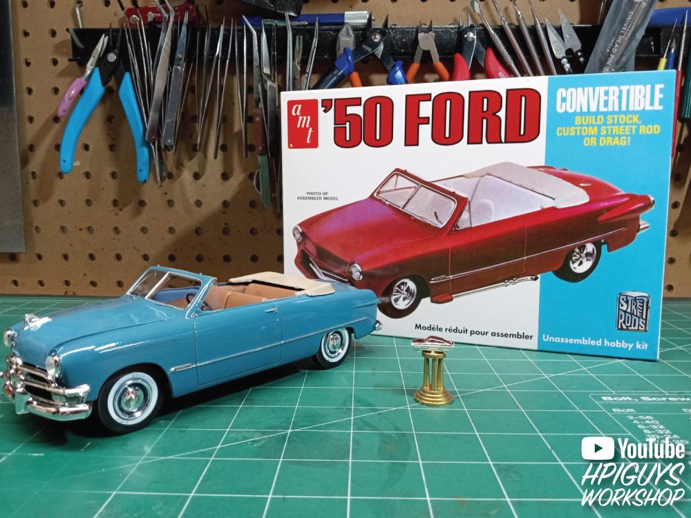 AMT 1/25 1950 Ford Convertible Street Rods Edition Model Kit – image 11