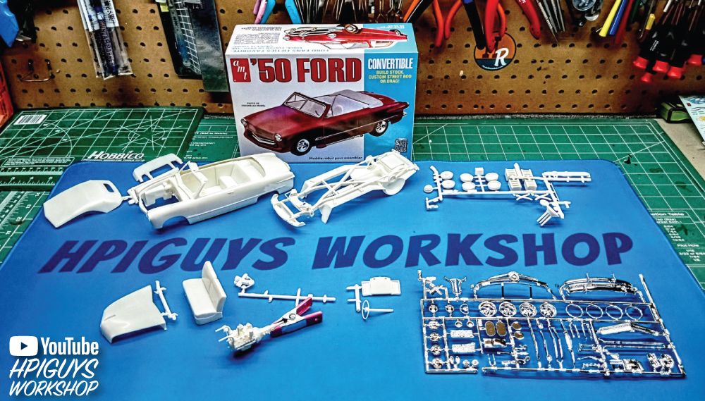 AMT 1/25 1950 Ford Convertible Street Rods Edition Model Kit – image 16