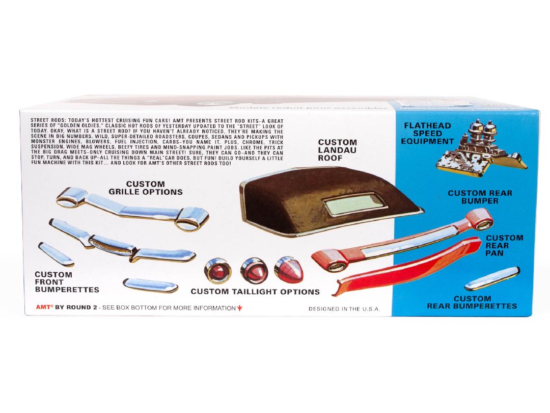 AMT 1/25 1950 Ford Convertible Street Rods Edition Model Kit – image 17