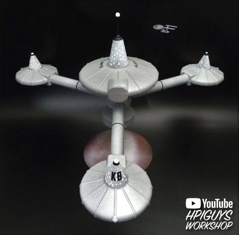 AMT 1/7600 Star Trek K-7 Space Station – image 5