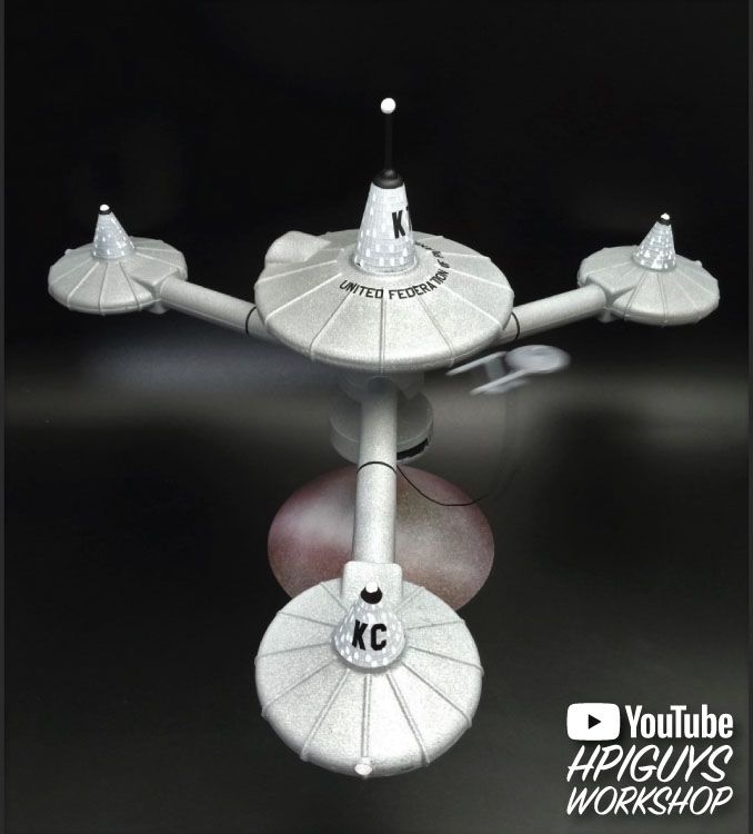 AMT 1/7600 Star Trek K-7 Space Station – image 9