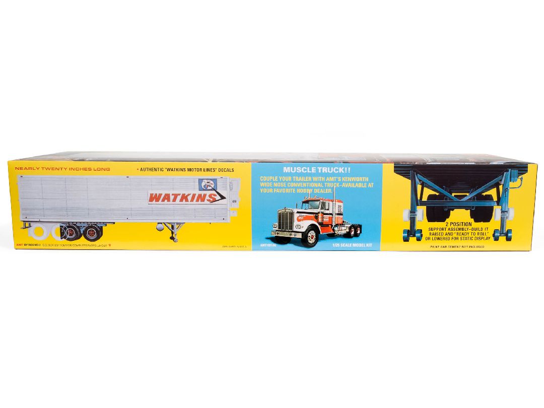 AMT 1/25 Fruehauf 40' Reefer Trailer Watkins – image 4