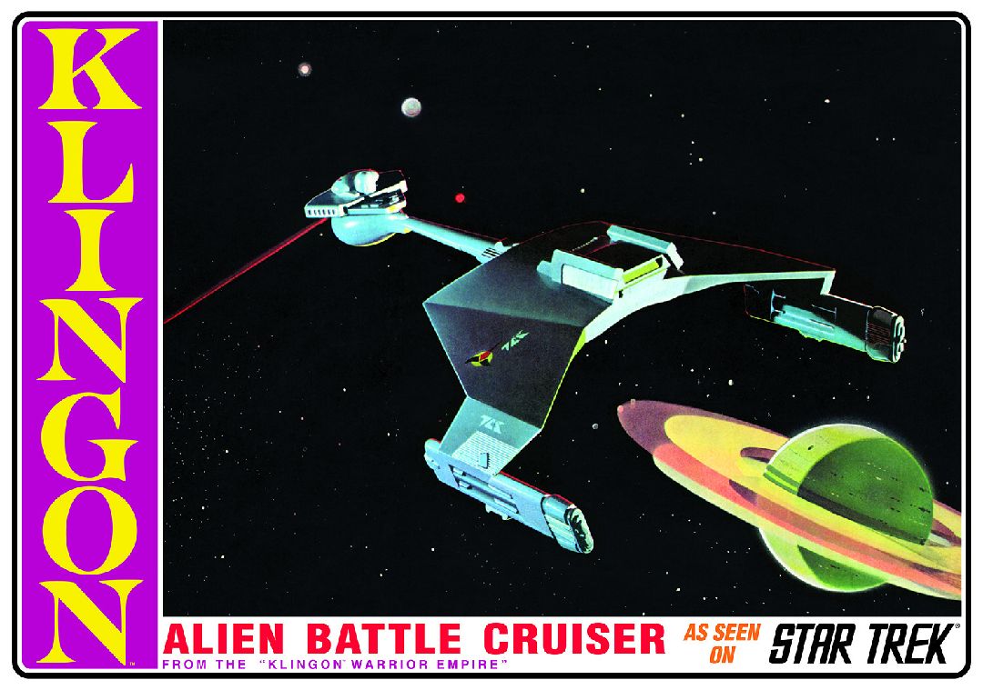 AMT 1/650 Star Trek: The Original Series Klingon Battle Cruiser – image 2