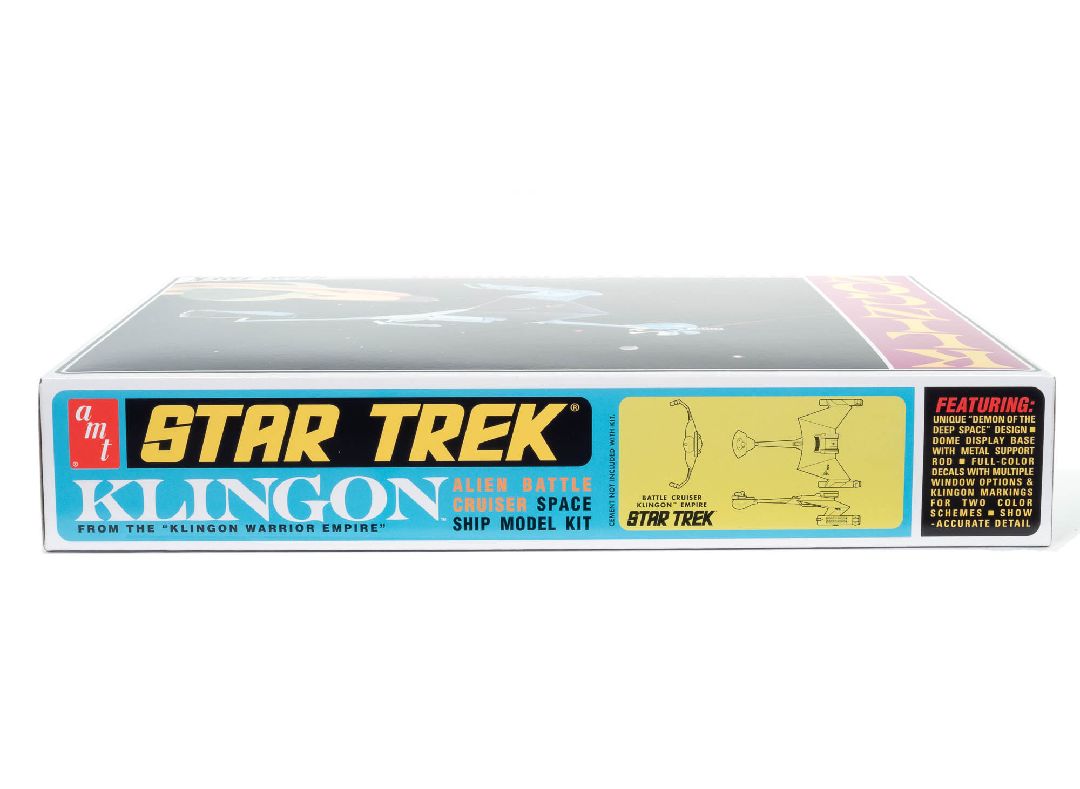 AMT 1/650 Star Trek: The Original Series Klingon Battle Cruiser – image 5