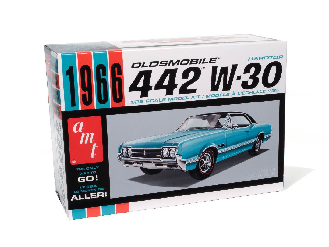 AMT 1/25 1966 Olds 442 Hardtop Model Kit – image 10