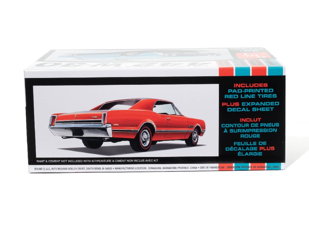 AMT 1/25 1966 Olds 442 Hardtop Model Kit – image 12