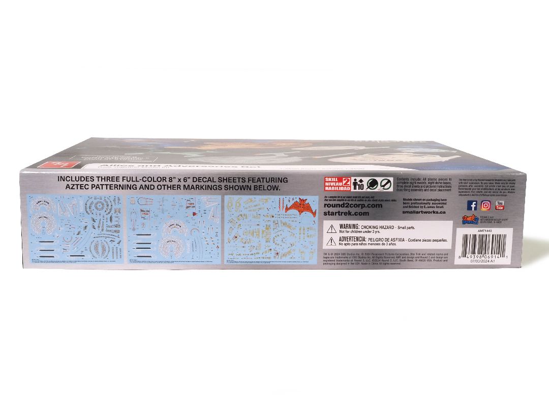 AMT 1/2500 Star Trek Adversaries & Allies Ship Set (Level 2) – image 5