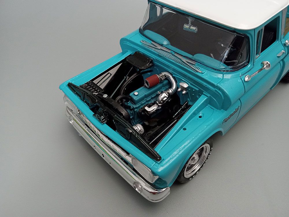 AMT 1/25 1960 Chevy Apache Pickup Street Machine (Level 2) – image 10