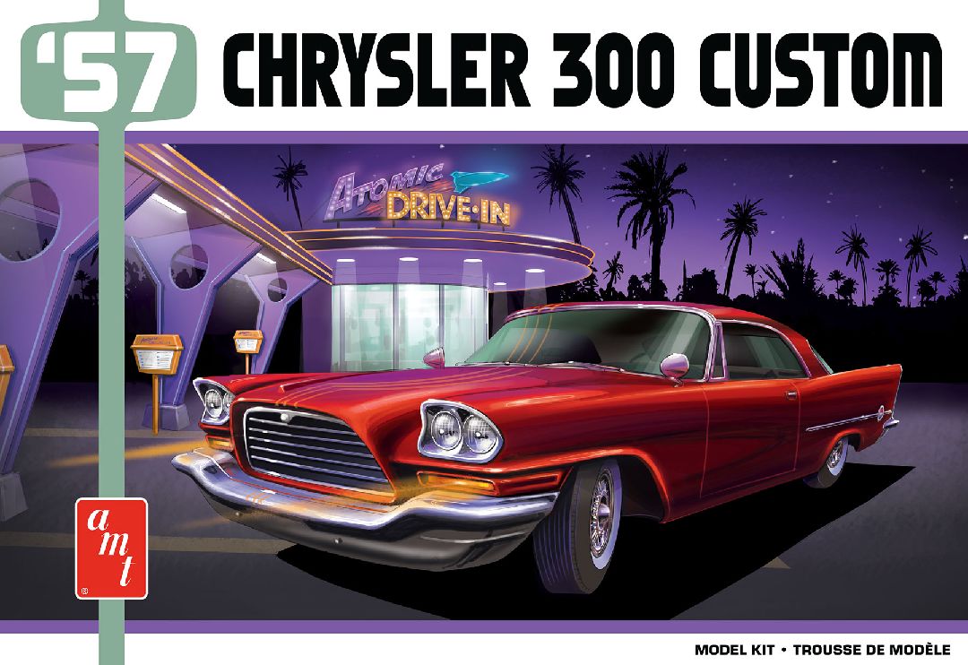 AMT 1/25 1957 Chrysler 300 Custom Version – image 2