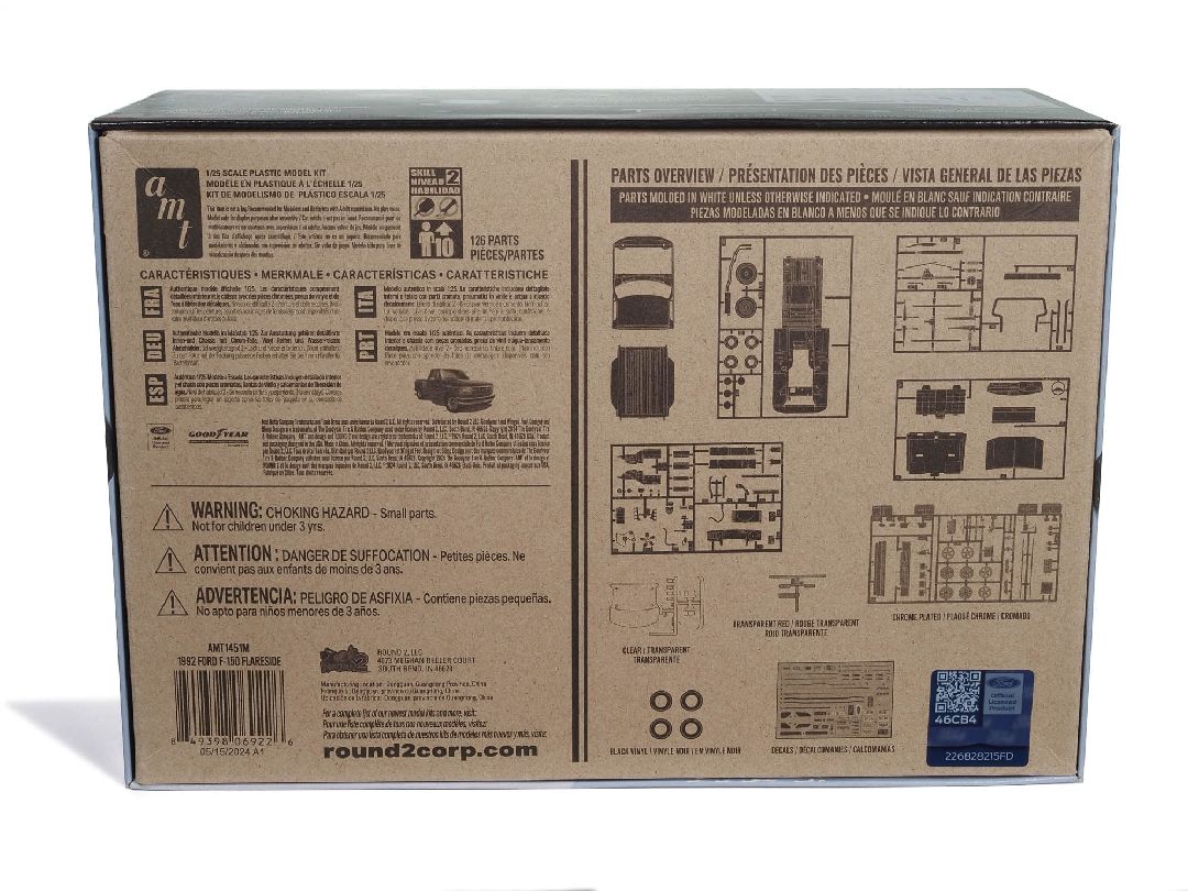 AMT 1/25 1992 Ford F-150 Flareside (Level 2) – image 3